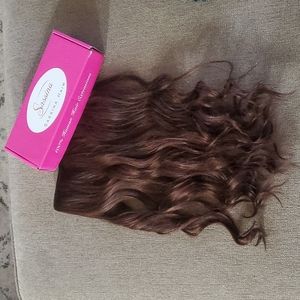 Halo Hair Extensions 100% Real Human Hair Brown Color